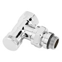 Клапан запорный угловой хром. RLV-CX Ду 15 арт. 003L0273