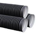 Труба гофрированная с раструбом SN8 DN 110 (6 м)