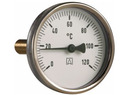Термометр биметаллический BITh 63 0-120°C вкладка 40 мм 1/2" аксиальный AFRISO арт. 63801